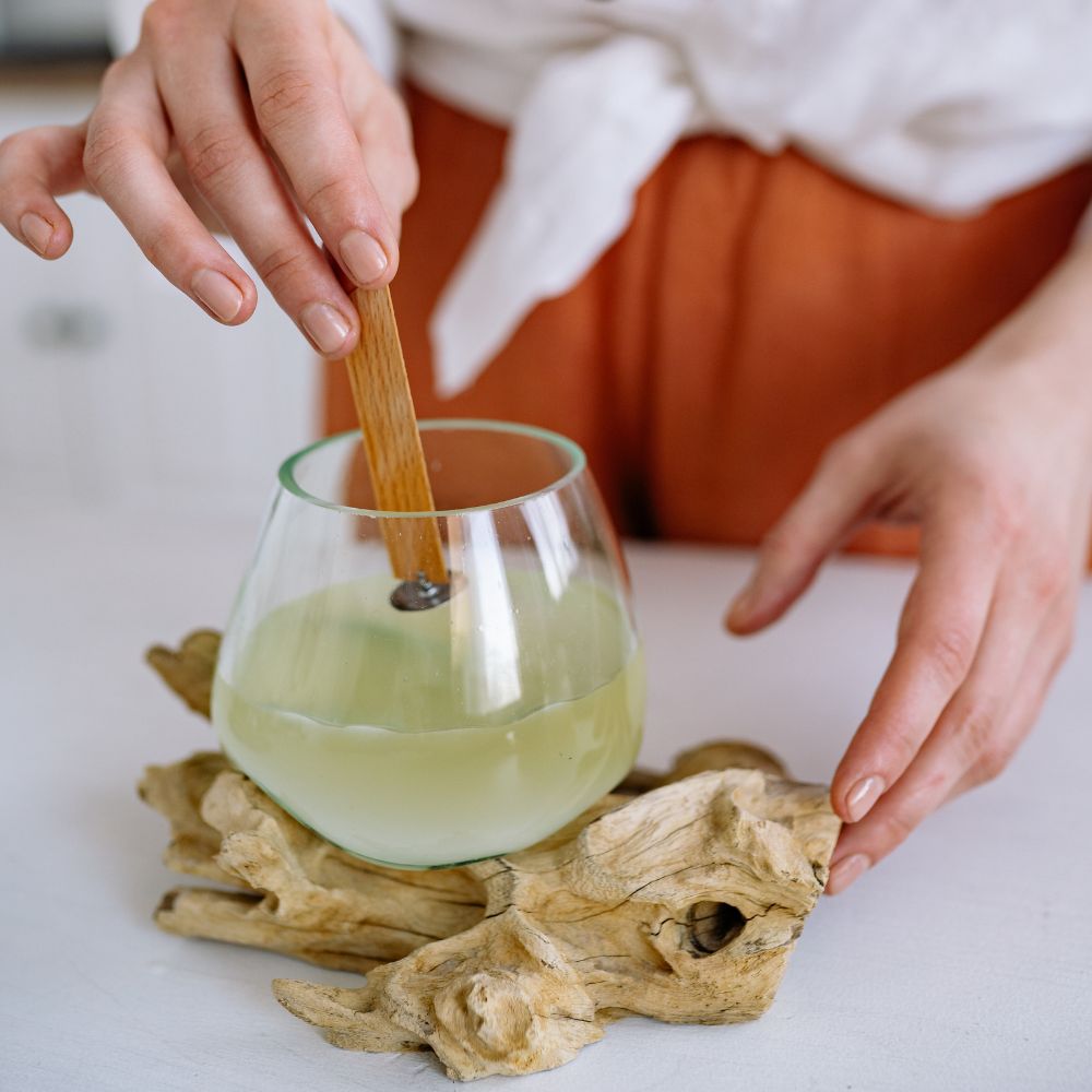 drveni fitilji za svijeće