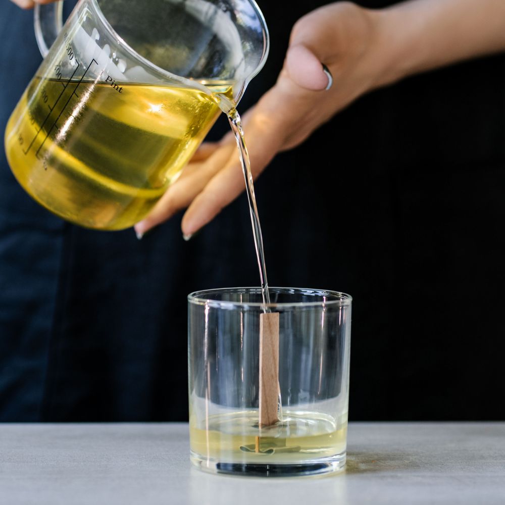 Drveni fitilji za svijeće - 130 x 9 x 1 mm - Slika 3