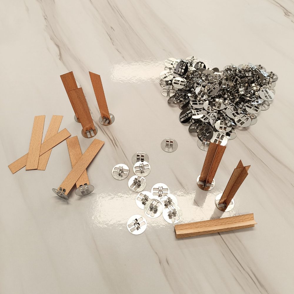 Metalni podlošci za drvene fitilje - Slika 3