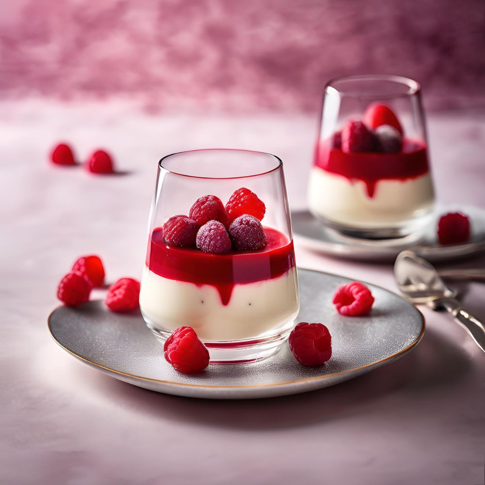 Miris za svijeće - Panna Cotta i Malina