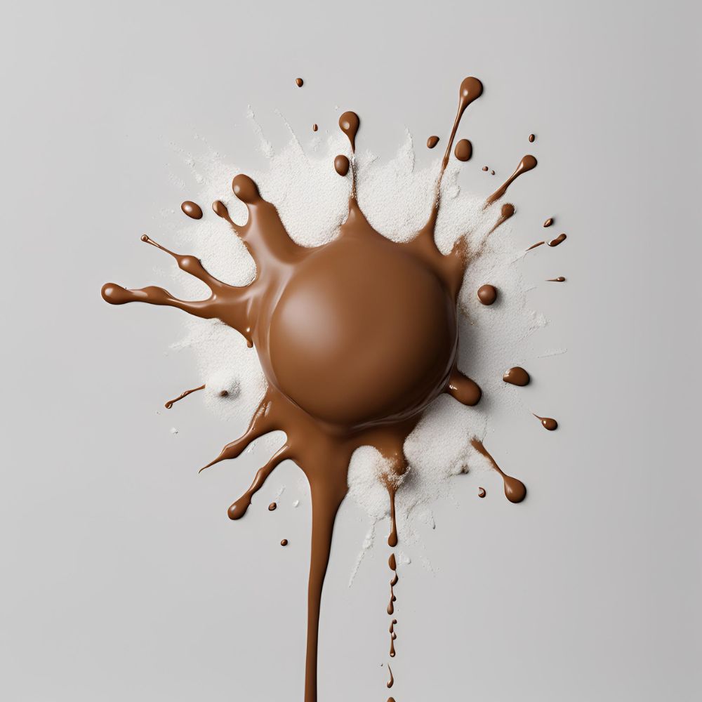 Smeđa boja za gips i beton