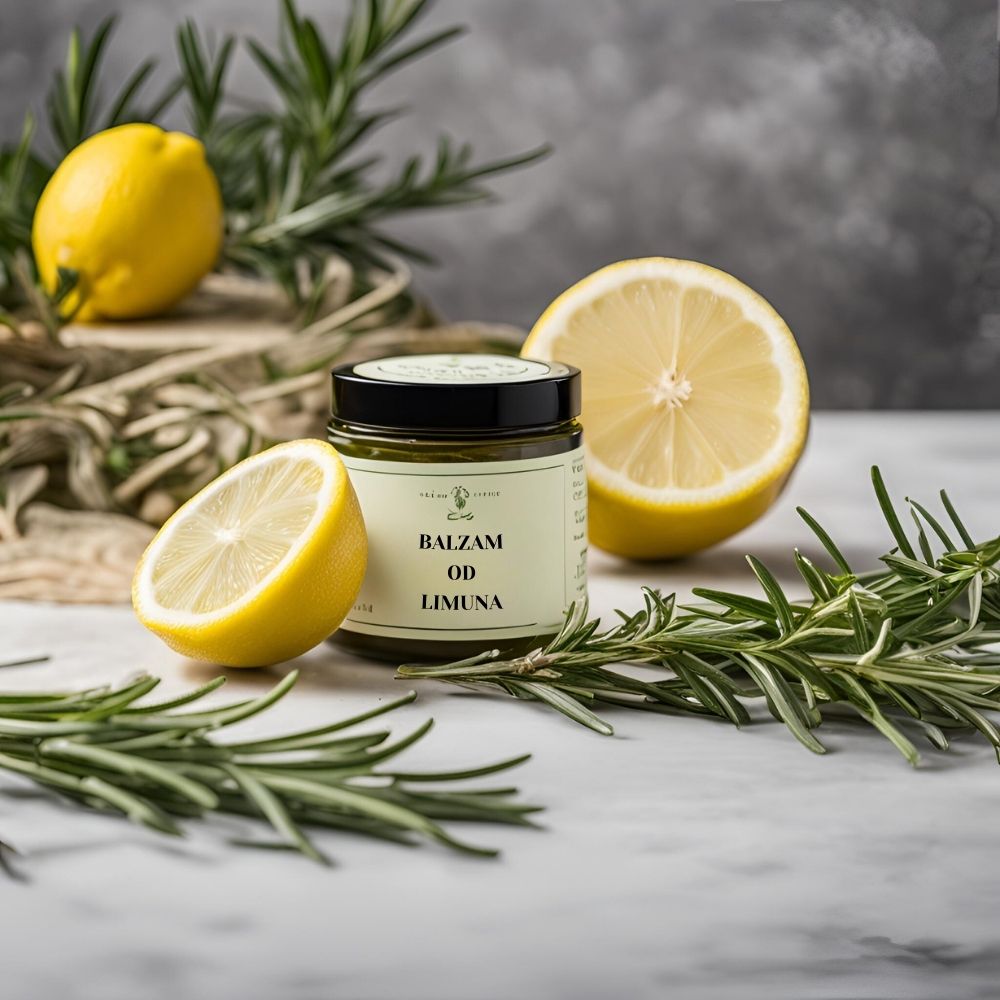 Miris za svijeće - Limun balzam i ružmarin