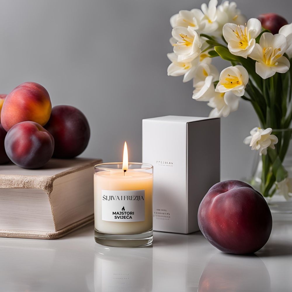 Miris za svijeće - Šljiva i frezija